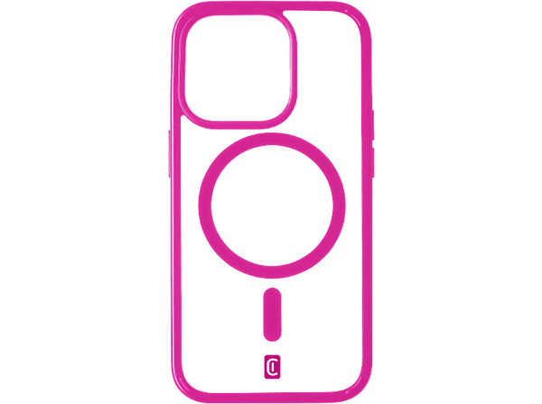 Funda - CellularLine POPMAGIPH15PROF, Para Apple iPhone 15 PRO, Trasera, TPU, Para MagSafe, Rosa