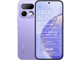 realme 16 Pro, Purple, 512 GB, 8 GB RAM, 6.78 AMOLED de 144Hz, Dimensity 7300-Max 5G, 6.500 mAh