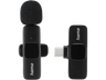 Micrófono - Hama 4680, De solapa, USB Tipo C, Negro