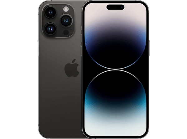 REACONDICIONADO Excelente Apple iPhone 14 Pro Max, Negro espacial, 128 GB, 5G, 6.7" Pantalla Super Retina XDR, Chip A16 Bionic, iOS