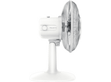 Ventilador de sobremesa - Rowenta VU2110 Essential, 28 W, 20 m³/min, 46 dB, 2 Niveles, Oscilante, Blanco