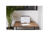 Impresora láser - Brother HL-L5210DN, Doble Cara, Diseño Compacto, 48 ppm, Gris