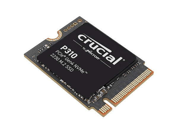 Disco duro SSD interno 1 TB - Crucial P310 PCIe Gen4 2230 NVMe M.2, Interno, Velocidad de lectura hasta 7100 MB/s, Negro