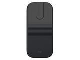 Ratón inalámbrico - Logitech Mobi Fold, Bluetooth-USB, 4000ppp, Multidispositivo, Multisistema, Personalizable, Clics silenciosos, Carga rápida, Negro