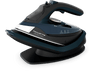Plancha de vapor - Rowenta DE6725 Freemove Force, Sin Cable, 2600 W, 220 g/min, 0,25 L, Suela de acero inox, Azul
