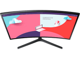 Monitor - Samsung  Essential S36C LS27C366EAUXEN, 27, Full-HD, 4 ms, 60 Hz, Pantalla curva, AMD FreeSync, Negro