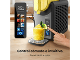 Máquina de granizados - Cecotec Twist&Ice 2600, 220 W, Capacidad 2.6L, Panel control táctil, 6 modos, Diseño compacto, Boquilla antigoteo, Negro