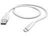 Cable USB - Hama 00201596, USB 2.0, USB-A, USB-C, 1.5m, Universal, 480 Mbit/s, Blanco