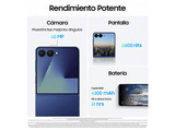 Móvil - Samsung Galaxy Z Flip7, Azul, 512 GB, 12 GB RAM, 6.9 FHD+, Exynos 2500, 4300 mAh, Android 16