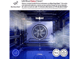 Horno a vapor - LG WSED7665B, Multifunción, Pirolítico, 76 L, 59.2 cm, EasyClean™ , ThinQ™,  Acero negro mate