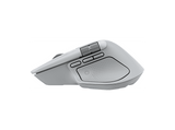 Ratón inalámbrico - Logitech MX Master 4 para Mac, 8000ppp, Carga rápida, Clics silenciosos, Bluetooth-USB, PC-Mac, Personalizable, Gris