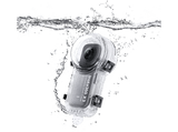 Carcasa cámara deportiva - Insta360 X3, IPX8, Resistente hasta 50m, Capturas 360, Transparente