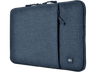 Funda portátil - ISY IST-1100-1-BK, 11", Tereftalato de polietileno reciclado, Para Portátiles de 10-11", Azul