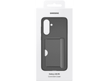 Funda móvil - Samsung, Para Galaxy A36 5G, Trasera, Bolsillo para tarjeta, Negra