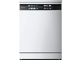 Lavavajillas - Cecotec Bolero Aguazero 6700 B, 15 cubiertos, 14 programas, Motor Inverter Plus, Clase B, Pantalla FullColor XXL, 60 cm, White