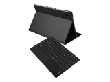 Funda tablet - Silver HT Tab A11+, Para Samsung Galaxy Tab A11+, Incluye Teclado, Multiángulo, Water Resistant, Negro