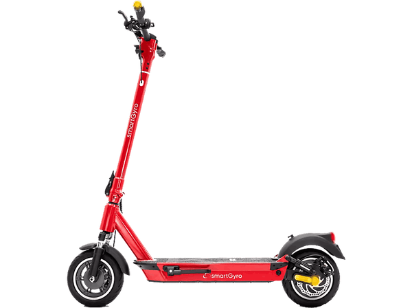 Patinete eléctrico - Smartgyro K2 Terra, Potencia máx. 800W, Potencia nominal 500W, Carga máx. 120 kg, 13.000 mAh, 25 km/h, Rojo