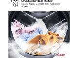 Lavadora carga frontal - LG F0P3CYV2W, 20 kg, 1000 rpm, 14 programas, TurboWash™ 360˚, Steam™, Blanco