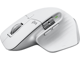 Ratón inalámbrico - Logitech MX Master 3S para Mac, Inalámbrico, 8000 ppp, Botones personalizables, 70 días de duración de batería, Blanco