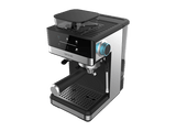 Cafetera express - Cecotec Power Espresso 20 Grind, 20 bar, 1350W, 1.7 l, 2 tazas, Molienda ajustable, Thermoblock, Pantalla táctil, Negro