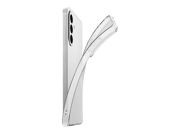 Funda móvil - CellularLine Soft, Para Samsung Galaxy A27, Transparente