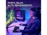 Teclado gaming - Logitech G G515 TKL, Cable, Teclas RGB Lightsync/Personalizables, Modo de juego, Interruptores mecánicos GL perfil bajo, Negro