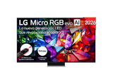 TV RGB Micro LED 75 - LG 75MRGB96B6B, UHD 4K, Procesador Inteligente α11 AI Processor 4K Gen3, Smart TV, DVB-T2 (H.265), Negro