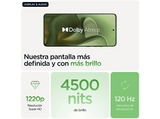 Móvil - motorola edge 60, Shamrock, 512 GB, 12 GB RAM, 6.67 pOLED, MediaTek Dimensity 7300, 5200 mAh