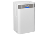 Deshumidificador - Jocel JDE001405, Capacidad del depósito 2L, 25m², 2 Velocidades, Eliminación de humedad 12L/día, Blanco