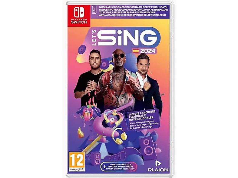 Nintendo Switch Let's Sing 2024