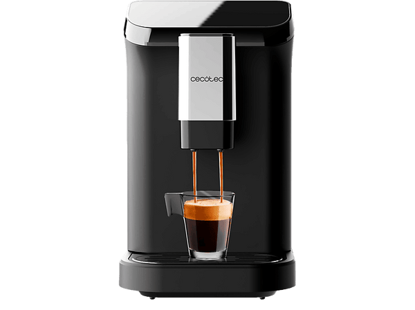 Cafetera superautomática - Cecotec Cremmaet Macchia Black, 19 bar, 1350 W, Altura regulable, Display táctil, Molinillo integrado, Black