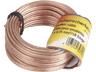 Cable audio - Hama 00205141, 2 x 0.75 mm², 10 m, Transparente