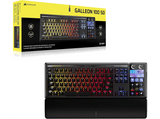 Teclado - Corsair Galleon 100 SD, SteamDeck integrada, RGB, Negro