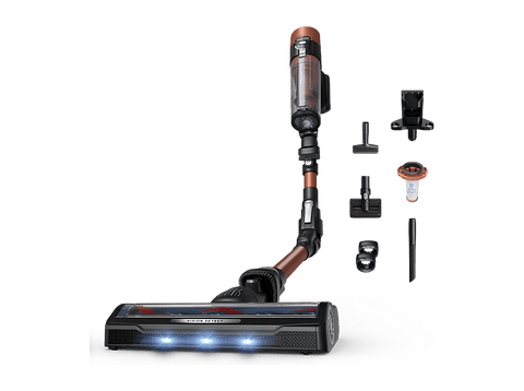 Aspirador escoba - Rowenta X Force Flex 10.80 RH7A73, Potencia succión 120 AW, 300 W, 60 min autonomía, Accesorios, Especial mascotas, Naranja