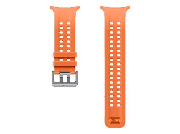 Correa - Samsung, Para Galaxy Watch Ultra2, Fácil ajuste, Marine Band, Naranja