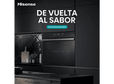 Horno - Hisense BSA66346ADBG, Multifunción, Hidrolítico, 77 l, 59.5 cm, WiFi, Doble Grill, Air Fry, Negro