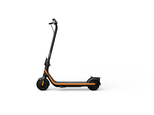 Patinete eléctrico - Segway-Ninebot C2E, Para niños, 130 W potencia nominal, 260 W potencia máxima, 16 km/h, Negro y Naranja