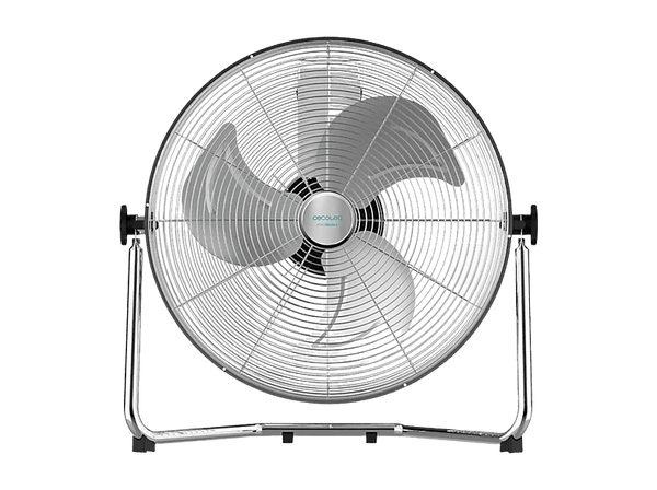 Ventilador industrial - Cecotec EnergySilence 4300 Pro, Industrial, 3 velocidades, 110W, 45 cm, Inox