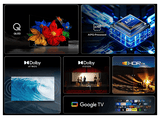 TV QLED 85 - TCL 85T69C, UHD 4K, Procesador AiPQ, Smart TV, DVB-T2, Negro