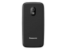 Móvil - Panasonic KX-TU410, Negro, 1000 mAh, Compatible con Audífonos, Pantalla TFT Color, Teclas Separas Gran Tamaño con Iluminación, Cámara 0.08MP