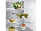 Frigorífico combi - LG GBB71PZVCN1, No Frost, 186 cm, 374 l, DoorCooling+™, FRESHBalancer™, Acero Inoxidable Antihuellas