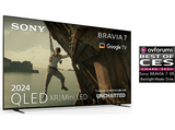 TV QLED 85 - Sony Bravia 7, XR | Mini LED, 4K HDR, Google Smart TV 2024,  Gaming PS5, IMAX, Dolby Atmos/Vision, Chromecast, Airplay, 120Hz, 85XR70