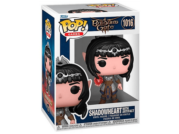 Figura Funko Pop! - Baldur's Gate III: Shadowheart with Artifact, Vinilo, 11 cm