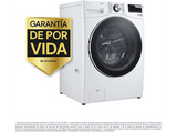 Lavadora carga frontal - LG F0P3CYV2W, 20 kg, 1000 rpm, 14 programas, TurboWash™ 360˚, Steam™, Blanco