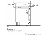 Placa inducción - Siemens EH631BJB6E, 3 Zonas, 28 cm, 59.2 cm, PowerBoost, Negro