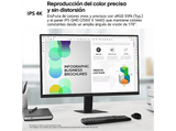 Monitor - LG 27U631A-B, 27 QHD, 100 Hz, 5 ms, IPS, HDMI, USB-C, Negro