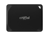 Disco duro SSD externo 4 TB - Crucial X10 Pro Portable SSD, Velocidad de lectura y escritura hasta 2100 MB/s, IP55, Negro