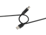 Cable USB - ISY IUC-1004, USB 2.0, USB-A a USB-B, 3m, 480 Mbps, Negro