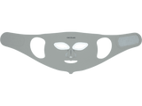 Máscara LED - Cecotec FaceCare LÜM Ice, 9 luces LED, Infrarrojos, 112 LED, 448 chips LED, IceTech, Silicona médica, 210 min de autonomía, Blanco