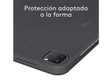 Funda con teclado - Logitech Combo Touch iPad Pro 11 inch, Retroiluminación, Accesos directos, Teclado extraíble, 4 modos de uso, Trackpad, Negro